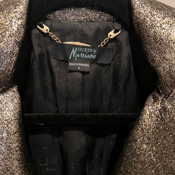 Marciano bronze/gold blazer size 0 - Picture 2 of 4